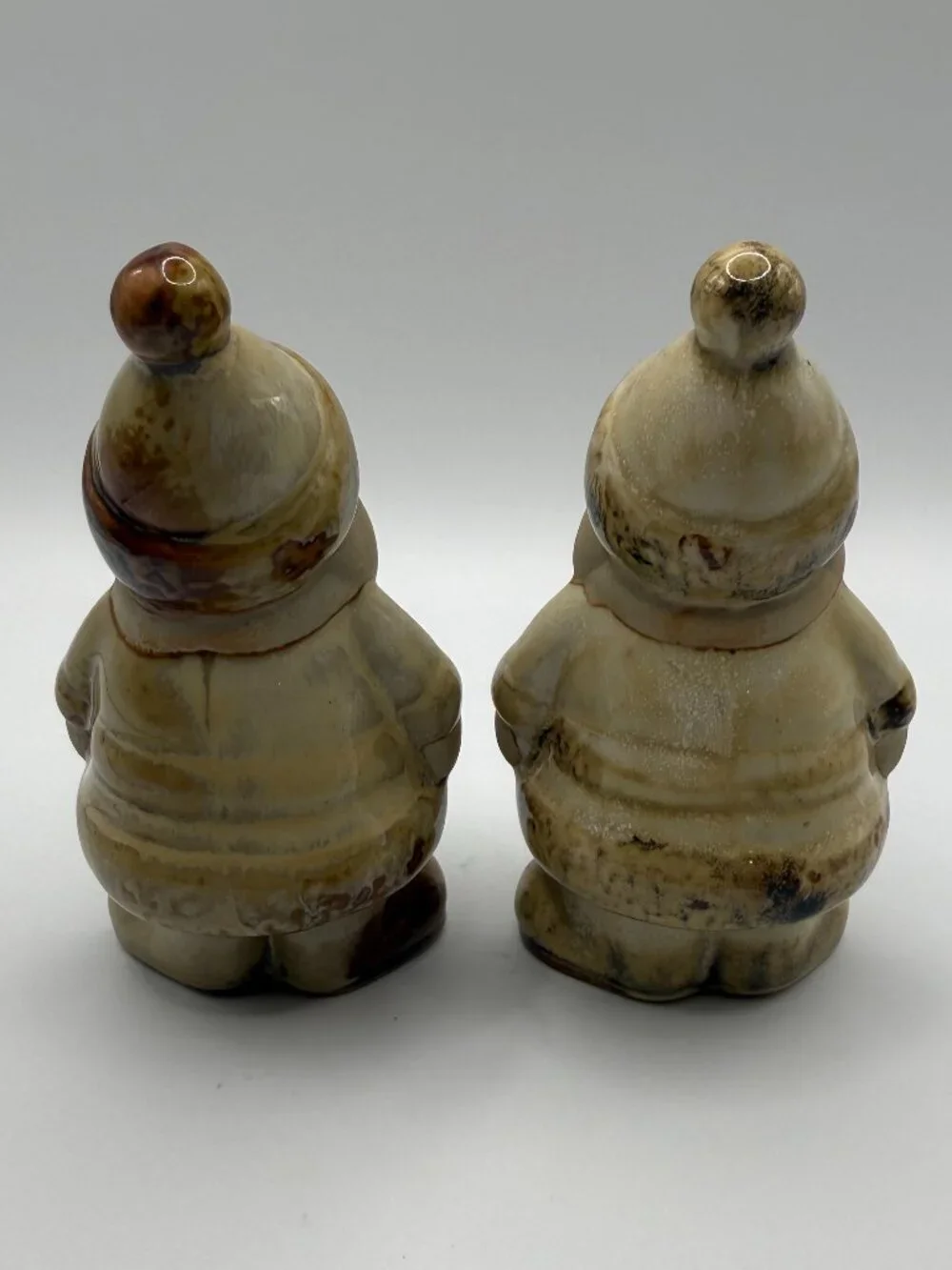 VTG Ceramic Santa Claus Figurines